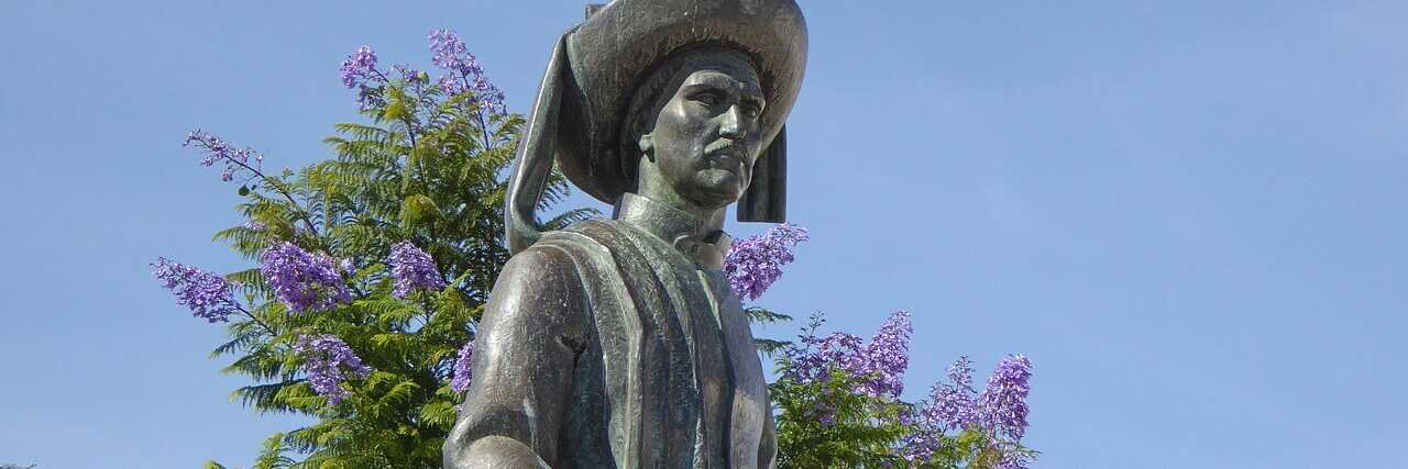 Heinrich der Seefahrer - Denkmal in Lagos, Portugal