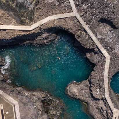 Wanderung-salinas-luftaufnahme-badebucht