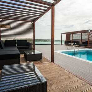 Hotel Perola Poolbereich