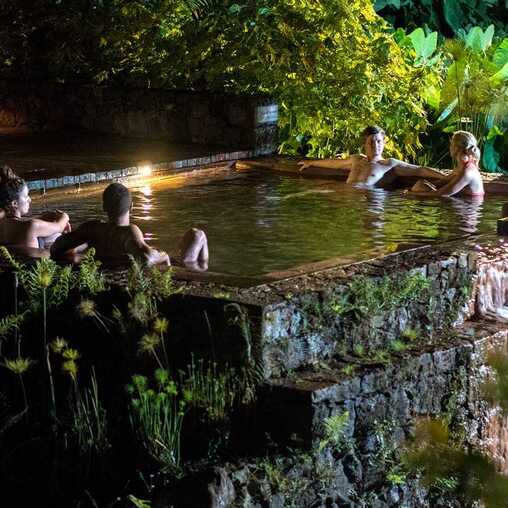Die besten heißen Quellen und Thermalbäder auf der Azoreninsel Sao Miguel
