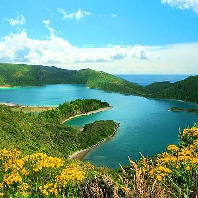 Lagoa do Fogo - ein herrliches Wanderziel und eine der Sehenswürigkeiten der Azoren