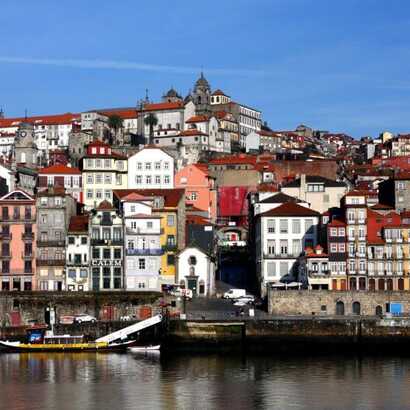 Blick auf Porto vom Douro