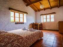 Aldeia Manga Ecolodge-Bungalows landestypisch ausgestattet