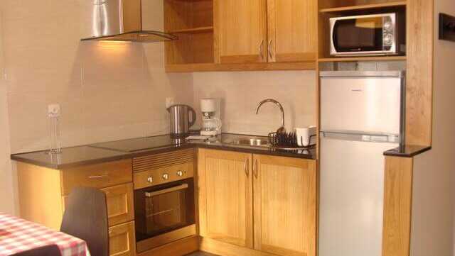 Apartaments kosmos kueche