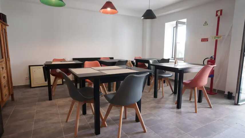 Breakfast table
