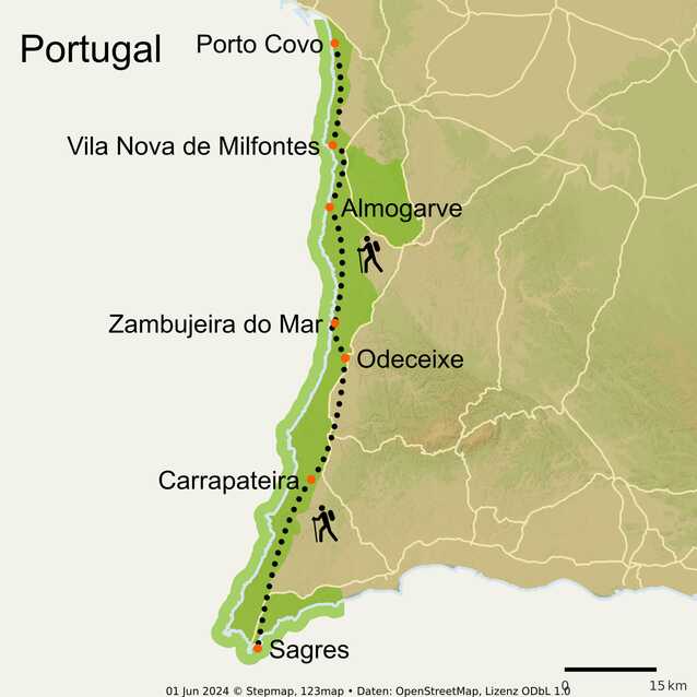 Stepmap-karte-rota-vicentina-teil-1