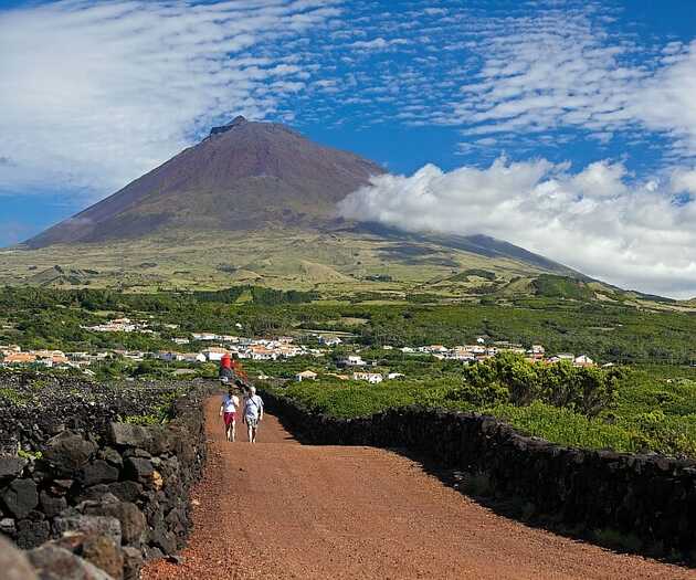 Die majestätische Azoren Insel Pico ist ein Paradies für Fans von Walen und Vulkanen.
