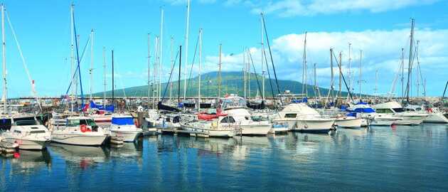 Azoren Rundreise auf eigene Faust: Hafen von Horta auf Faial