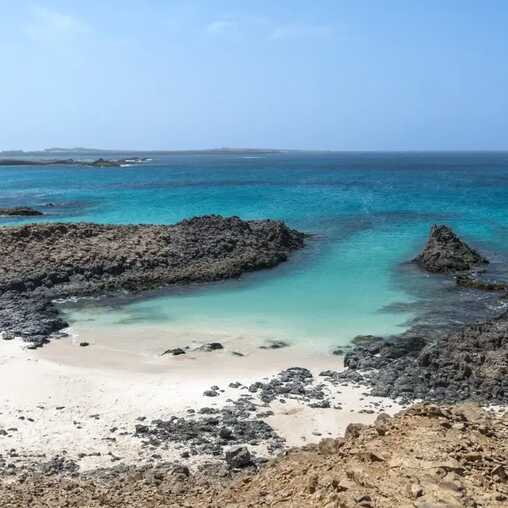 Typisch Boa Vista - die Küste ist eine Sehenswürdigkeit