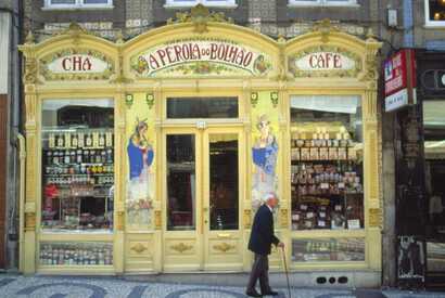 Kaffeegeschäft in der nordportugiesischen Stadt Porto