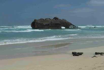 Schiffswrack Cabo Santa Maria auf Boa Vista