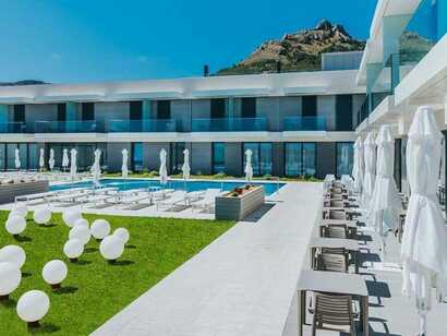Pestana illha dourada hotel villas aussenansicht