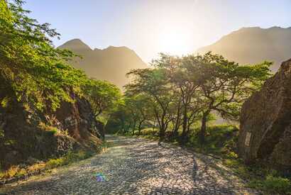 Kapverden wandern - quer über die Insel Santo Antao über die alte Passstraße via Corda