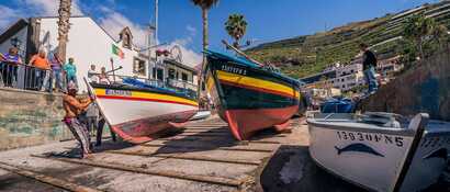 Camara-de-lobos-fischerboote-madeira