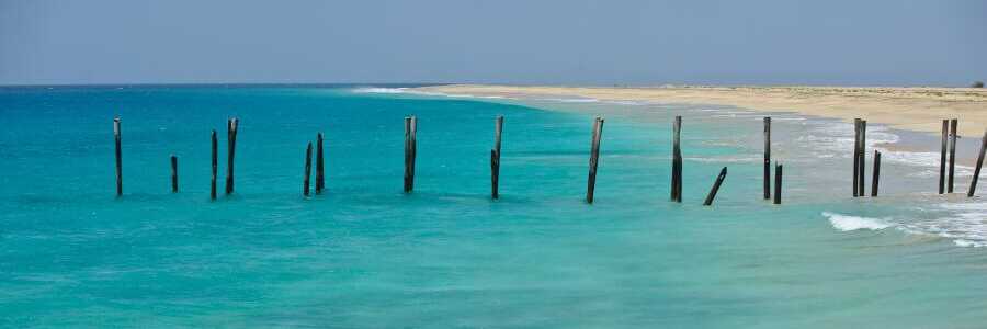 Sandstrand auf der Kapverden-Insel Maio