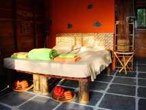 Landestypsisches Doppelzimmer in der Mucumbli Ecolodge