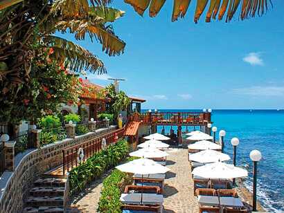 Odjo d'Agua Hotel-Außenbereich und Strandansicht