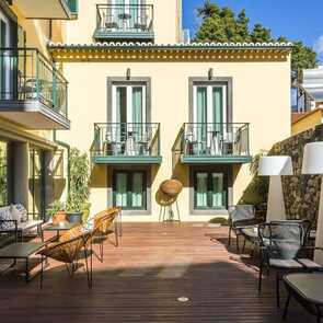 Die Bar des Castanheiro Boutique Hotels