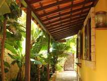 Orchidea Guesthouse – Ruhige Oase mit tropischem Flair und gemütlichem Empfangsbereich auf Boa Vista.