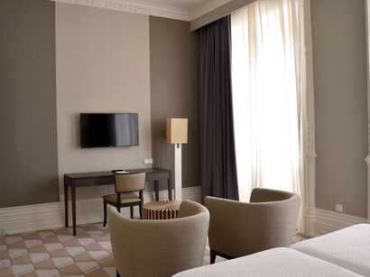 Hotel do Colegio auf Sao Miguel, elegante und helle Zimmer mit modernem Komfort und entspannendem Ambiente für einen erholsamen Aufenthalt.