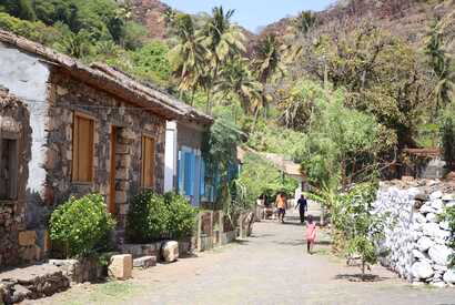 Die Rua Banana in Cidade Velha - die älteste Straße auf den Kapverden