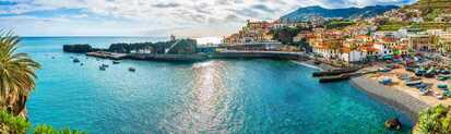 Camara de Lobos an der Südküste Madeiras