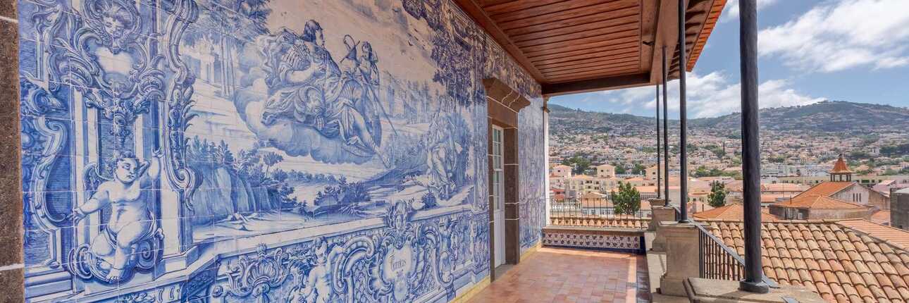 Balkon Museum für Sakrale Kunst in der Altstadt von Funchal