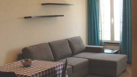 Apartaments kosmos wohnbereich hell