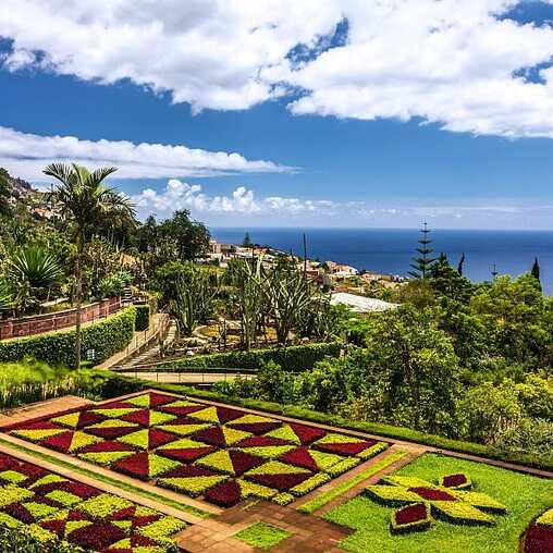 Botanischer Garten in Funchal auf Madeira