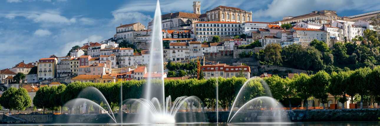 Studentenstadt mit Fair und Ziel vieler Portugal Städtereisen: Coimbra