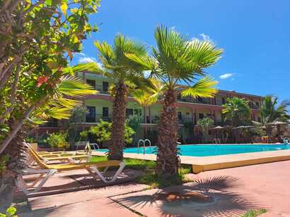Eines der Highlights im Hotel Xaguate ist der Pool