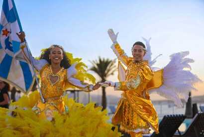 Impression vom Karneval in Mindelo 2024