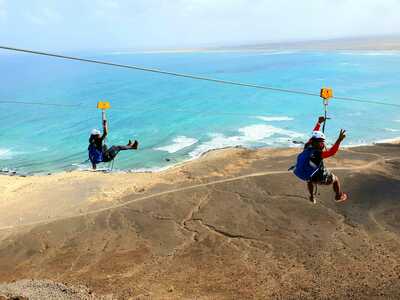 Abenteuer Zipline Cabo Verde