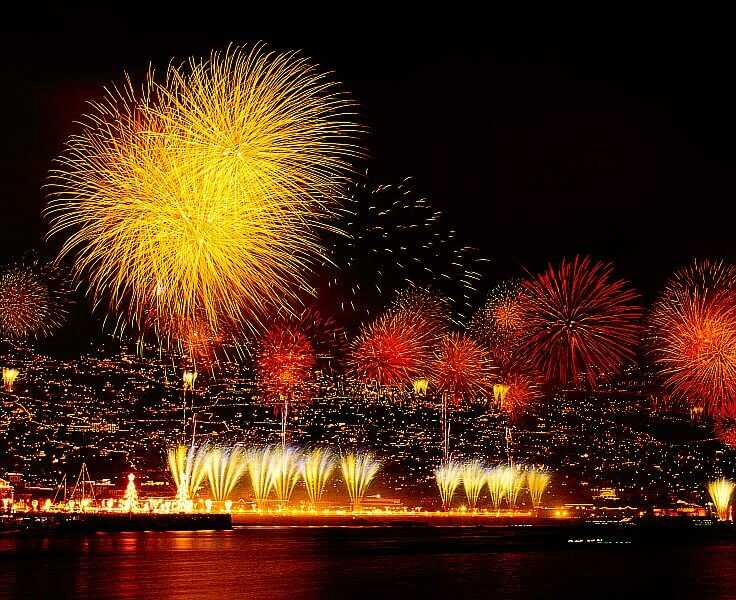Erleben Sie das weltbekannte Feuerwerk von Madeira