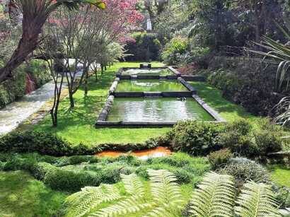 Azoren Highlight, das Sie bei Ihren Sao Miguel Wanderungen bestaunen können: Der Terra Nostra Park