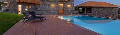 Quinta da Magnolia, Sao Jorge – Charmantes Hotel mit beleuchtetem Infinity-Pool und stilvollem Ambiente für erholsamen Urlaub.