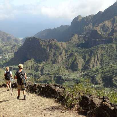 Santo Antao ist ein Wanderparadies mit tollen Ausblicken in die tiefen Täler der Insel