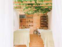 Santa Barbara Eco Beach Resort – Ruhiger Spa-Bereich mit natürlichem Ambiente und entspannender Atmosphäre auf São Miguel.