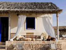Spinguera Ecolodge auf Boa Vista, gemütliche und natürliche Unterkunft mit charmanter Terrasse