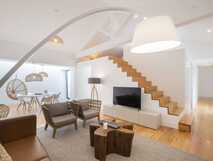 Aqua Populo Eco Village auf São Miguel, modernes und gemütliches Apartment mit natürlichem Design und nachhaltiger Ausstattung.