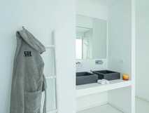 Sul Villas & Spa – Stilvolles und modernes Bad mit luxuriösem Wohlfühl-Ambiente auf São Miguel.