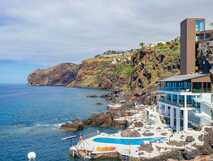 Baden im Lido Galomar in Canico de Baixo