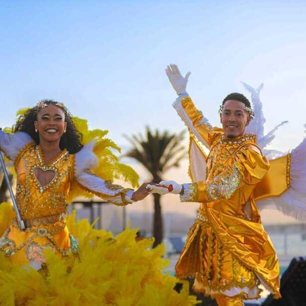 Impression vom Karneval in Mindelo 2024