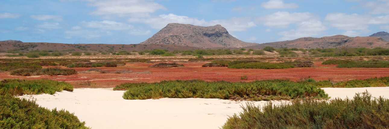 Beindruckendes Panorama - im Süden der Insel Boa Vista auf den Kapverden
