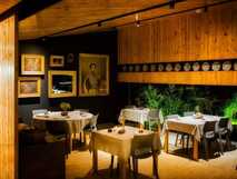 Furnas Lake Villas – Gemütliches, stilvolles Restaurant mit warmem Ambiente und exklusivem Dekor für genussvolle Abende auf Sao Miguel.