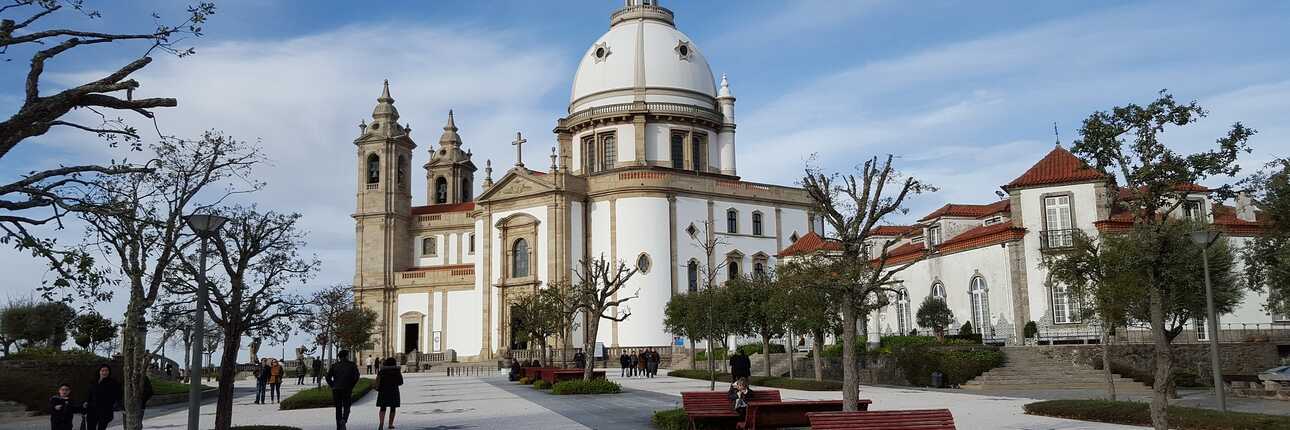 Blick auf die Kathedrale von Braga