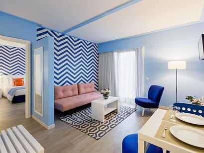 Familienfreundliche Zimmer und Suiten im Terrace Mar Suite Hotel