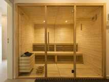 Quinta de Santa Barbara auf Sao Miguel, moderne Sauna zum Entspannen nach einem erlebnisreichen Tag.