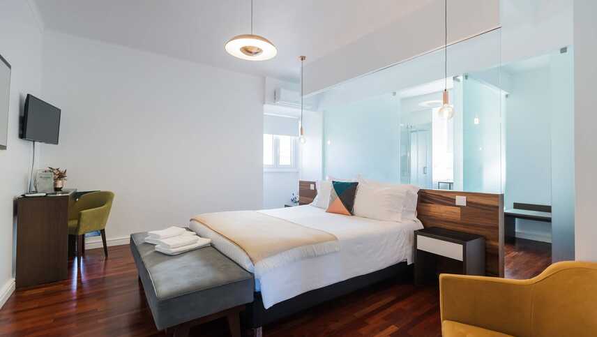 Volcanic-charming-house-schlafzimmer