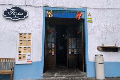 Eingang zum A Tasca in Ponta Delgada